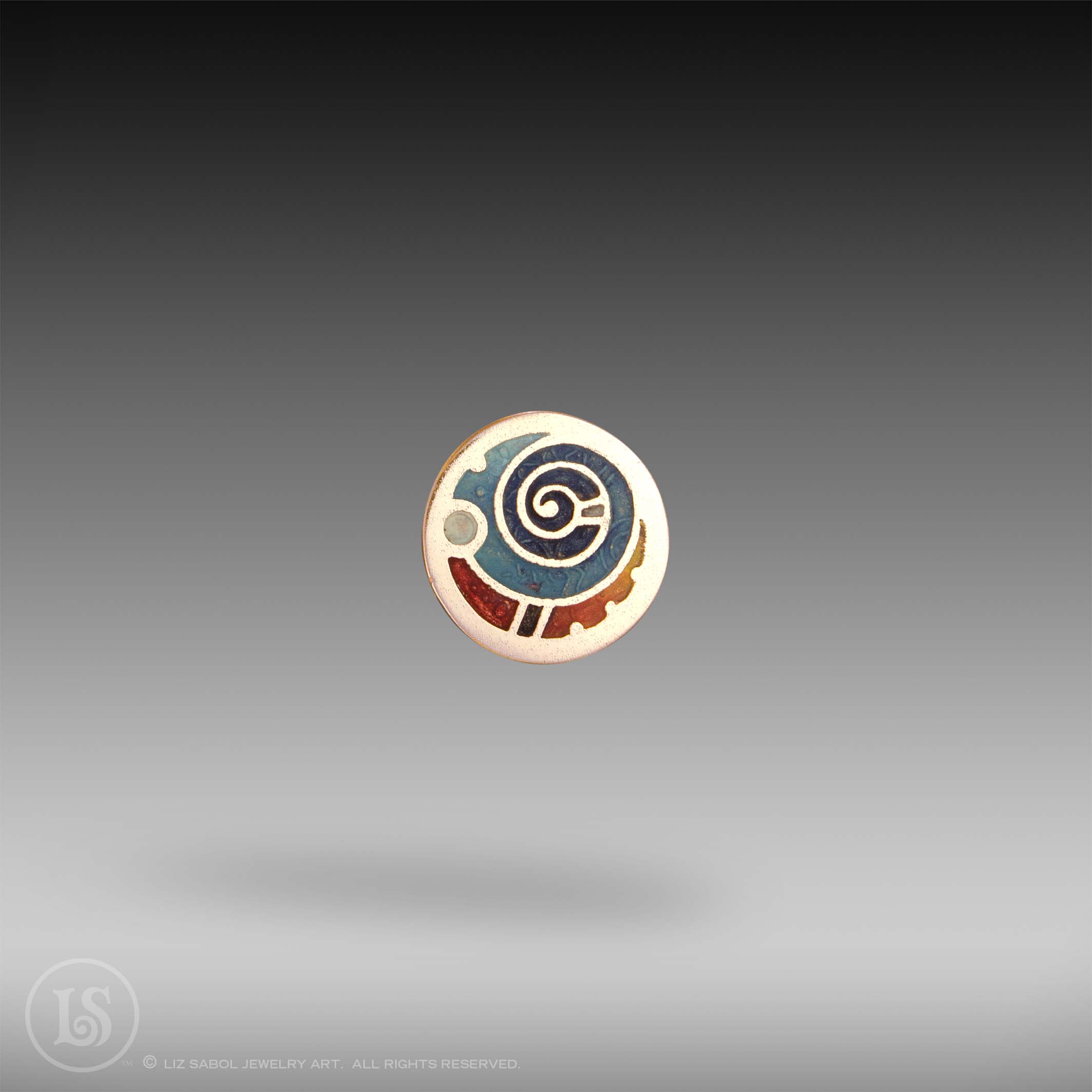 Spiral Pin, Bronze