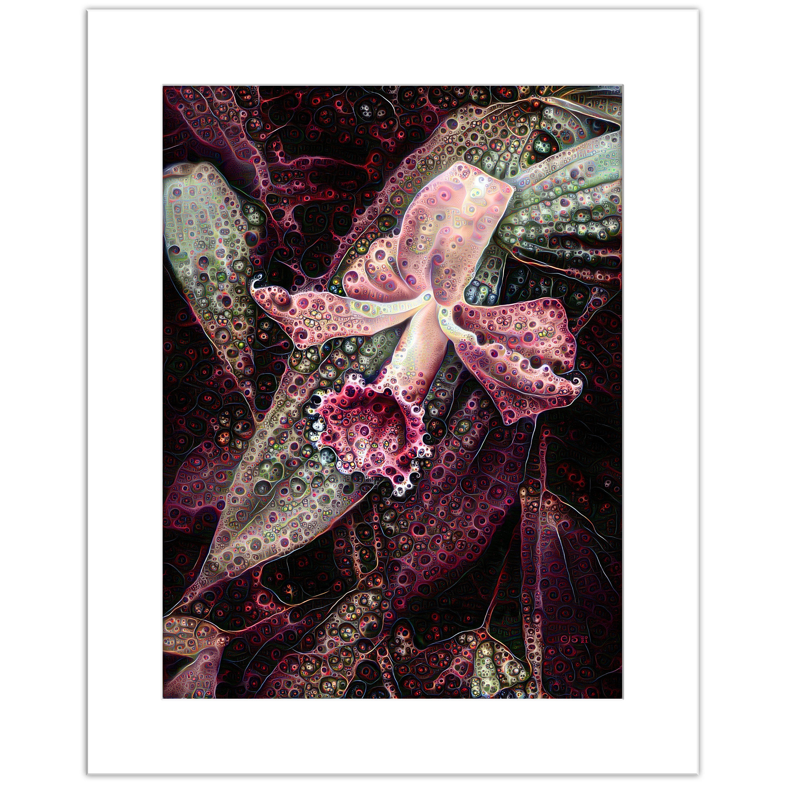 Orchid Print, Giclee