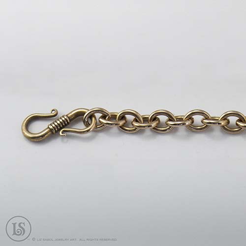 4.5mm Cable Chain, Bronze